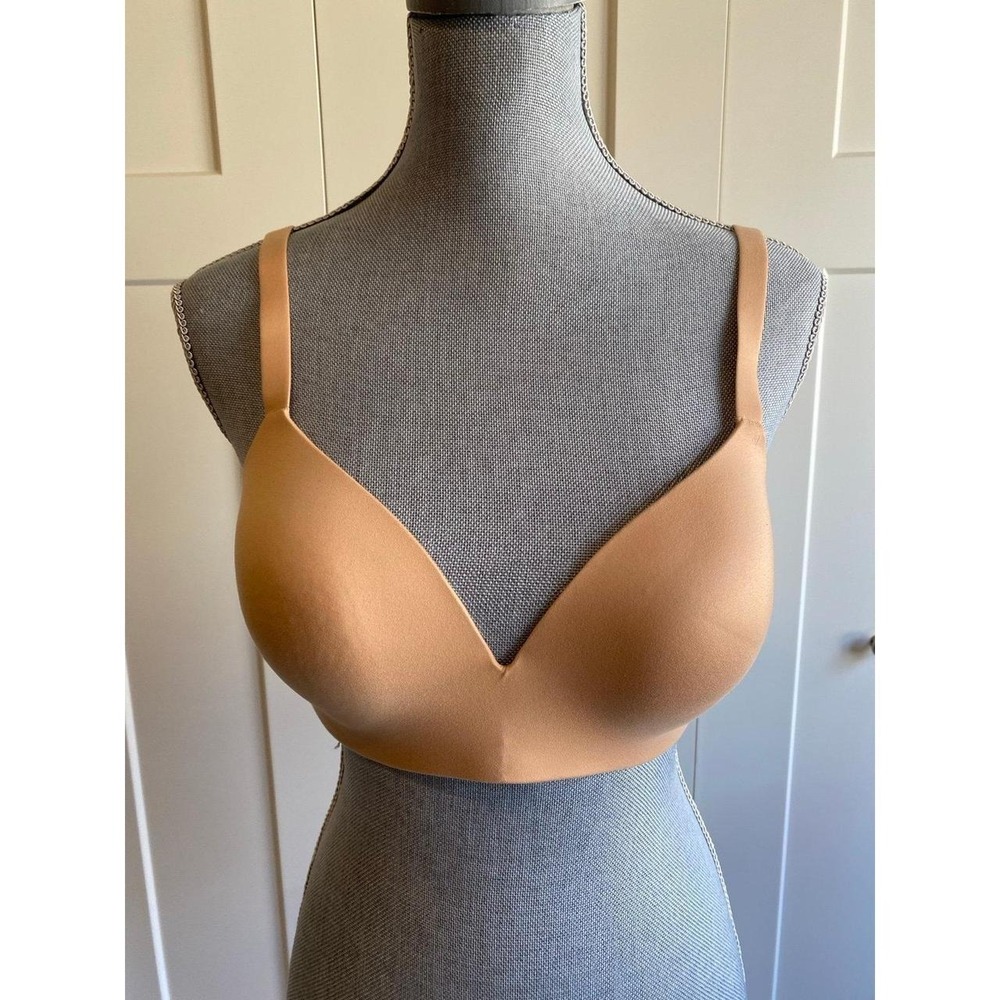 Tommy John Bra Second Skim Lightly Lined Wireless 36C New sku2